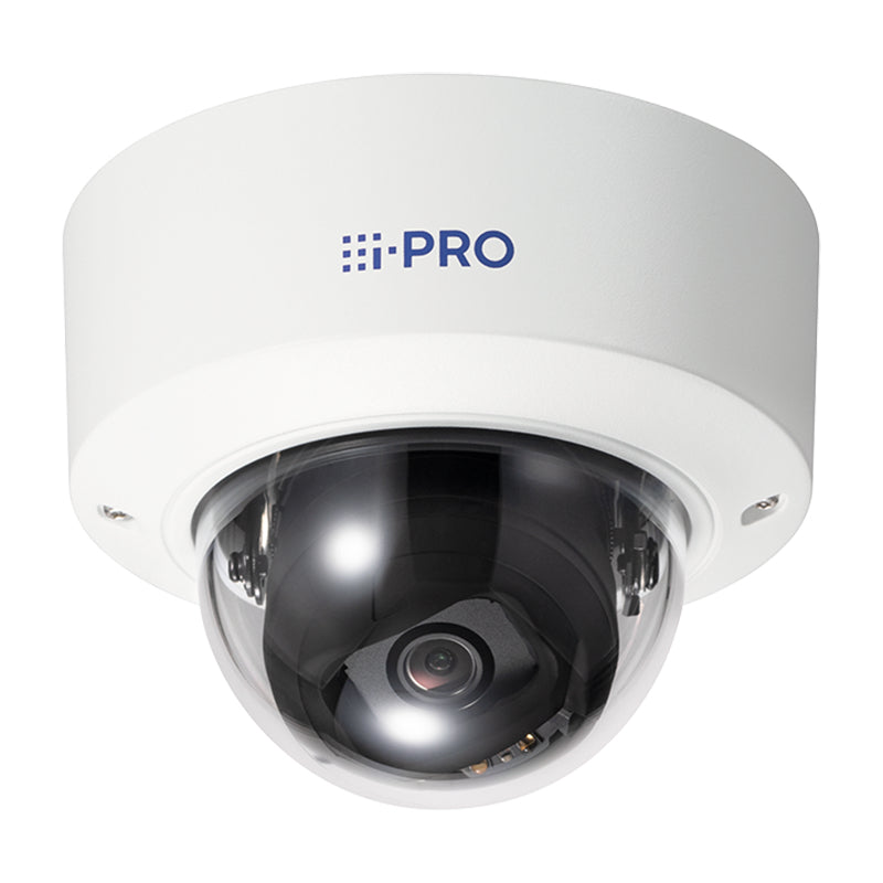 i-PRO Panasonic WV-S22500-F6L Netzwerkkamera – 5 MP, 3072×1728, PoE, Weiss