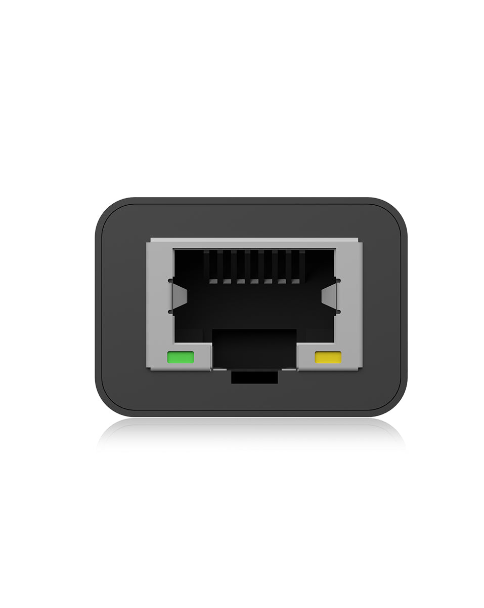 ICY BOX IB-1439-LAN USB-Hub – USB-A, 2× USB-A, 1× USB-C, GbE, für Windows/Mac/ChromeOS