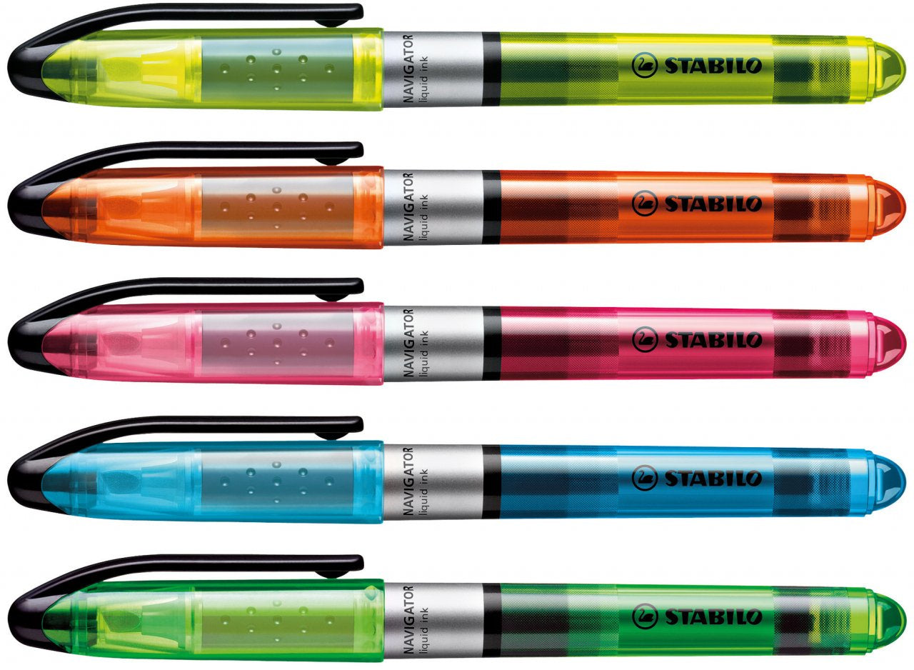 STABILO Navigator Textmarker Orange – Keilspitze, 1–4 mm