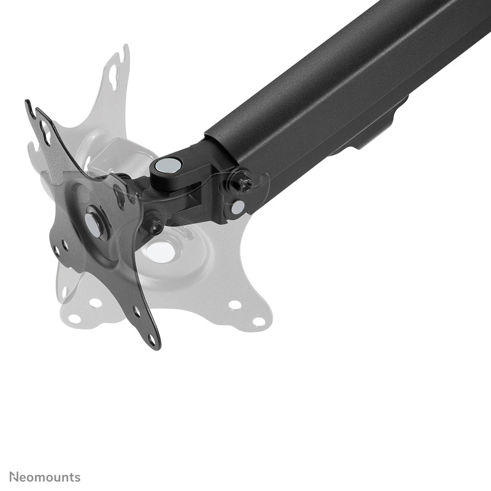 Neomounts Monitorarm, Tischklemme/Tischdurchführung, bis 27", VESA 100 × 100 mm, 7 kg, Neigen/Schwenken