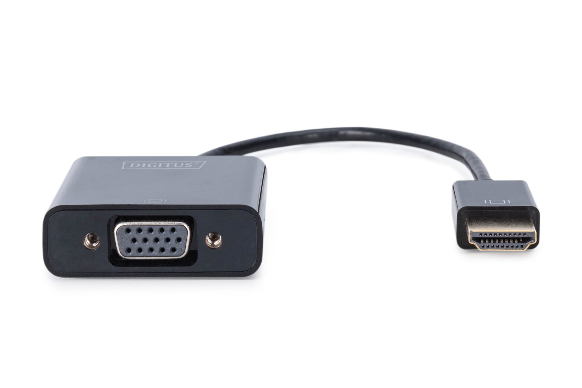 Digitus HDMI auf VGA (D-Sub) Adapter, 3,5 mm Audio