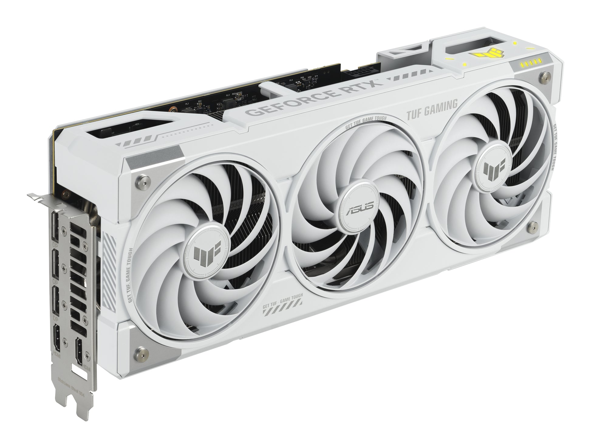 ASUS TUF-RTX5070TI-O16G-WHITE-GAMING – PCIe Grafikkarte – 16 GB GDDR7, 3×DP, 2×HDMI, PCIe 5.0