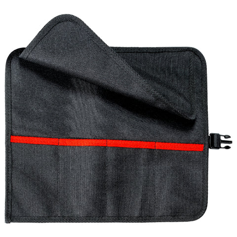Knipex Gürteltasche – leer, 4 Fächer, abschliessbar, schwarz, Polyester, B 100 × H 30 × T 315 mm