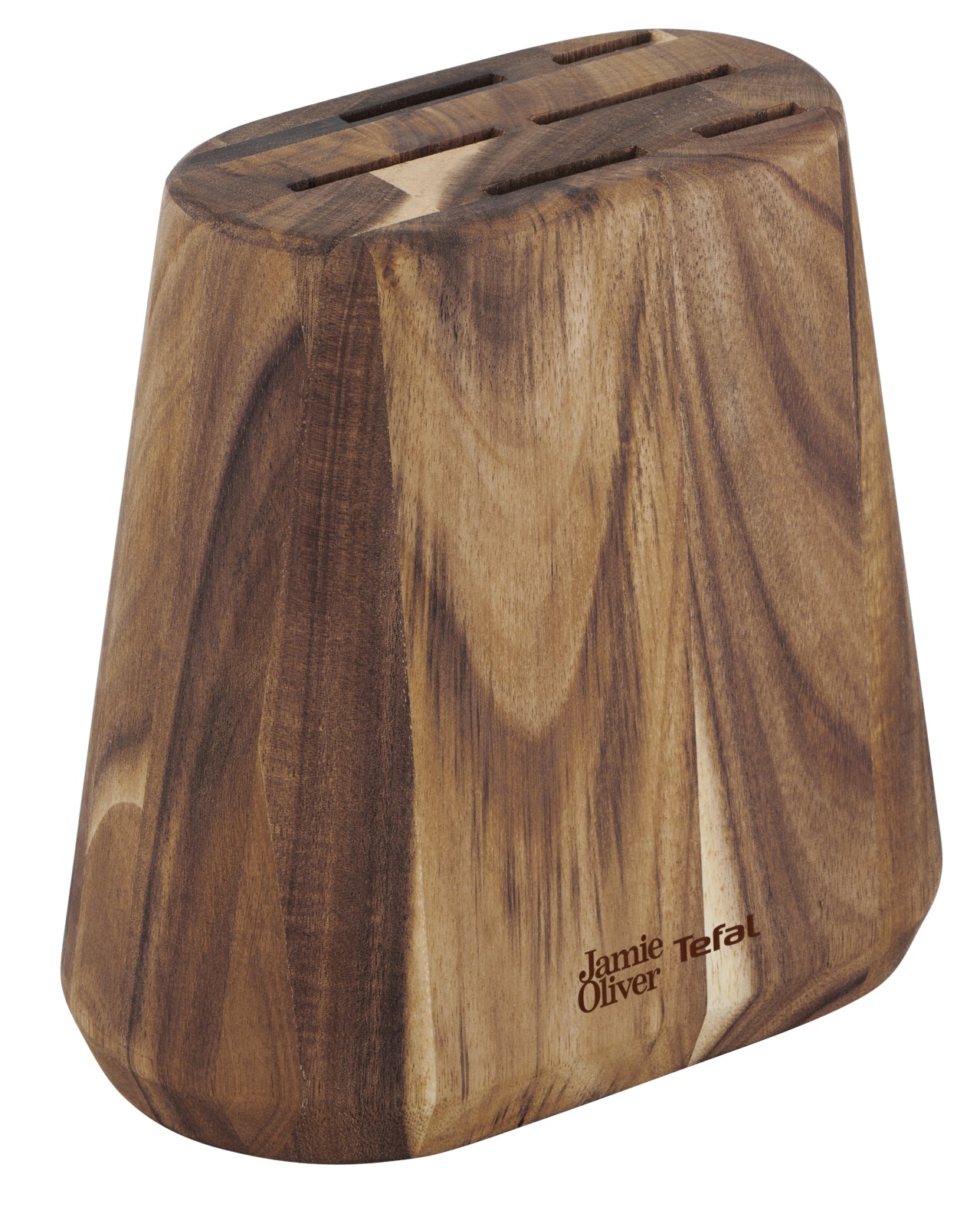 Tefal Jamie Oliver Messerblock – 6-teilig – Holz – Braun