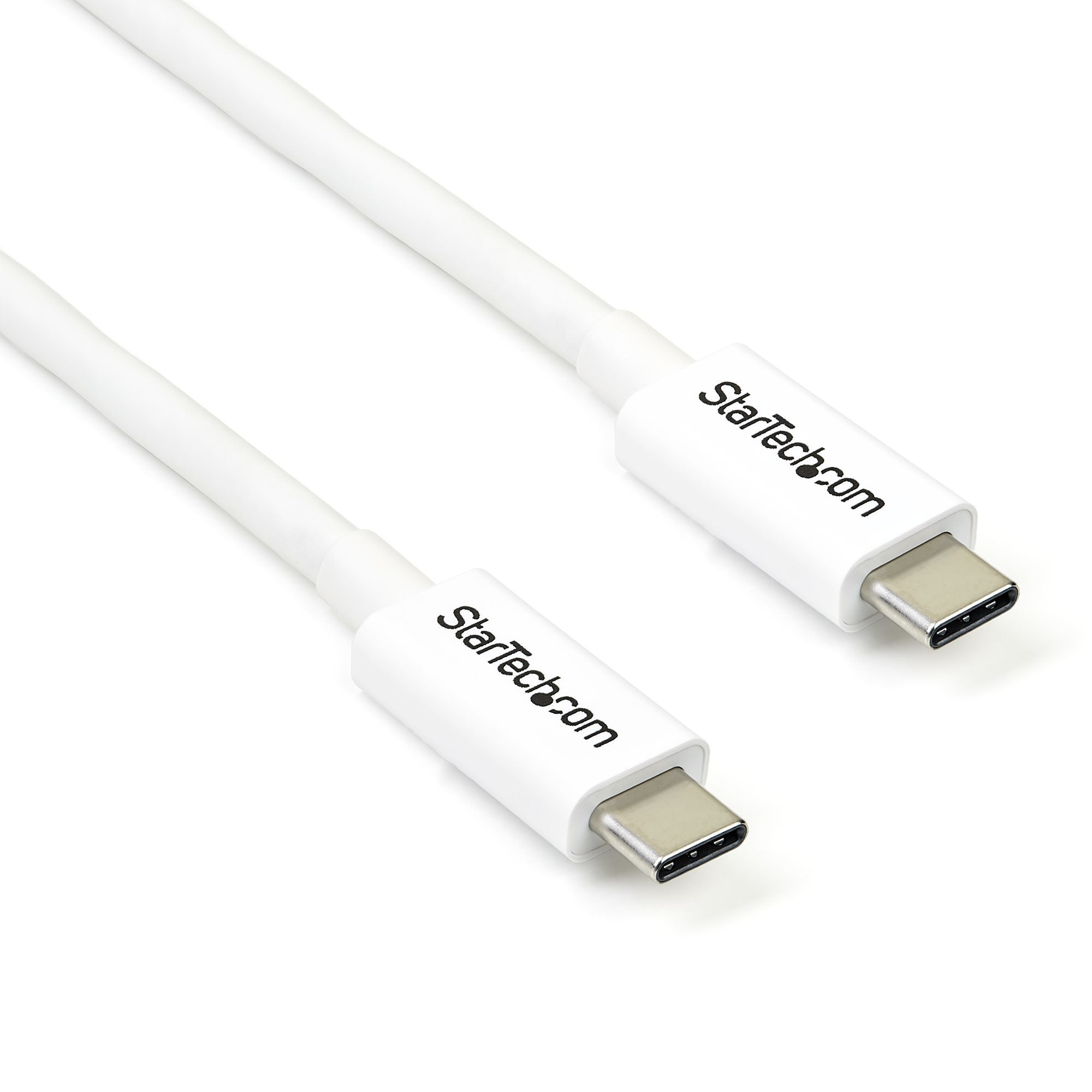 StarTech.com USB-C-zu-USB-C Thunderbolt 3 Kabel – 2 m, weiss