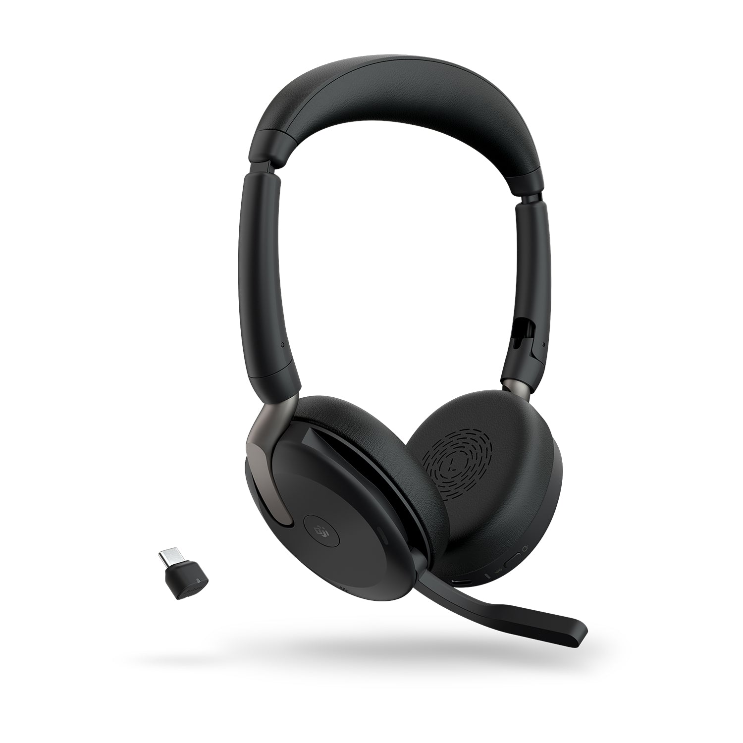 Jabra Evolve2 65 Flex MS – Duo Headset – USB‑C – Stereo, mit Mikrofon – Teams-kompatibel