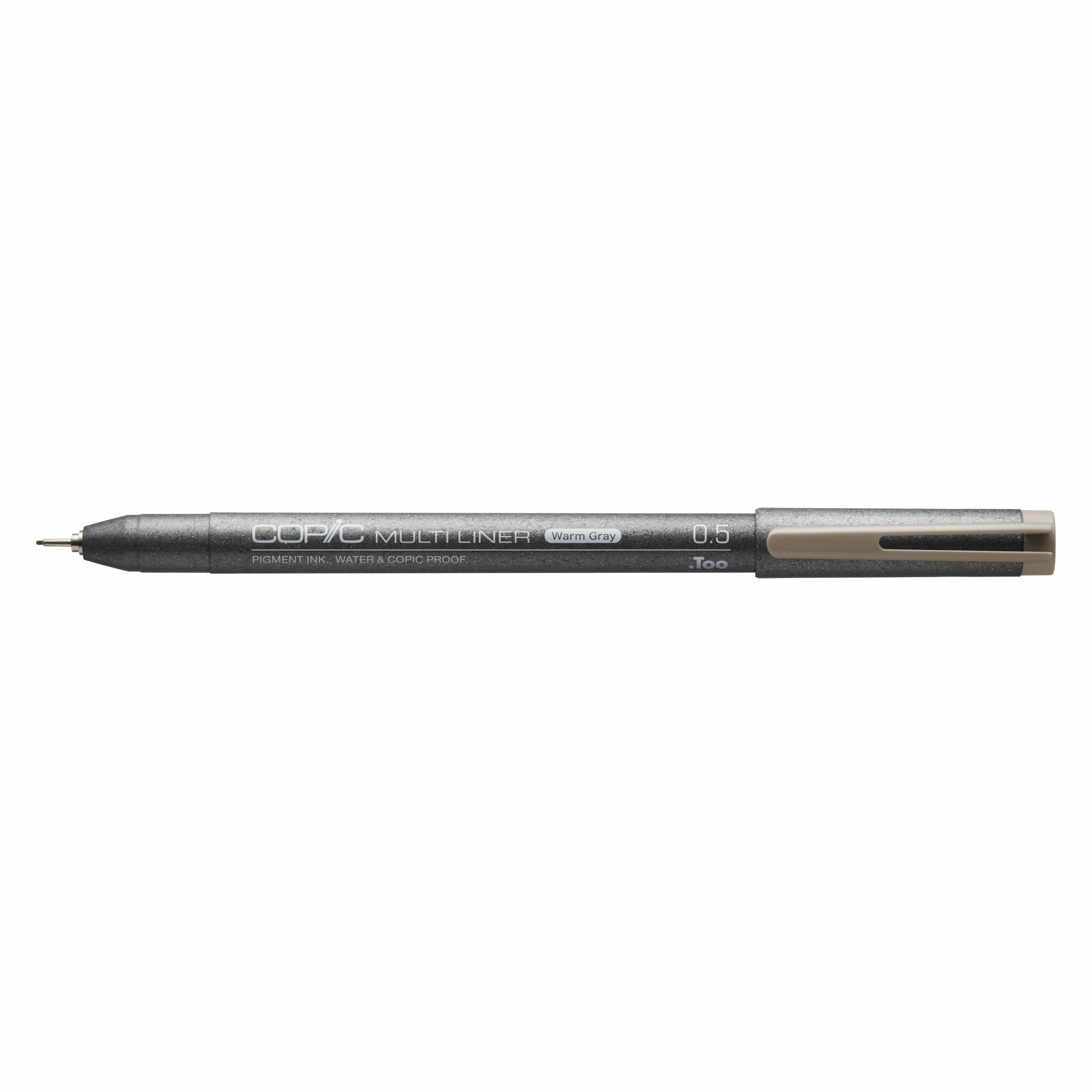 Copic Multiliner Fineliner – 0,5 mm, warmgrau, wasserfest