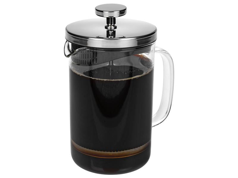 Furber. Furber French Press / Kaffeebereiter – 0,8 l, 6 Tassen, Borosilikatglas