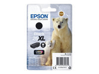 Epson Tintenpatrone 26XL, Schwarz, XL – für Tintenstrahldrucker, Multifunktionsgeräte