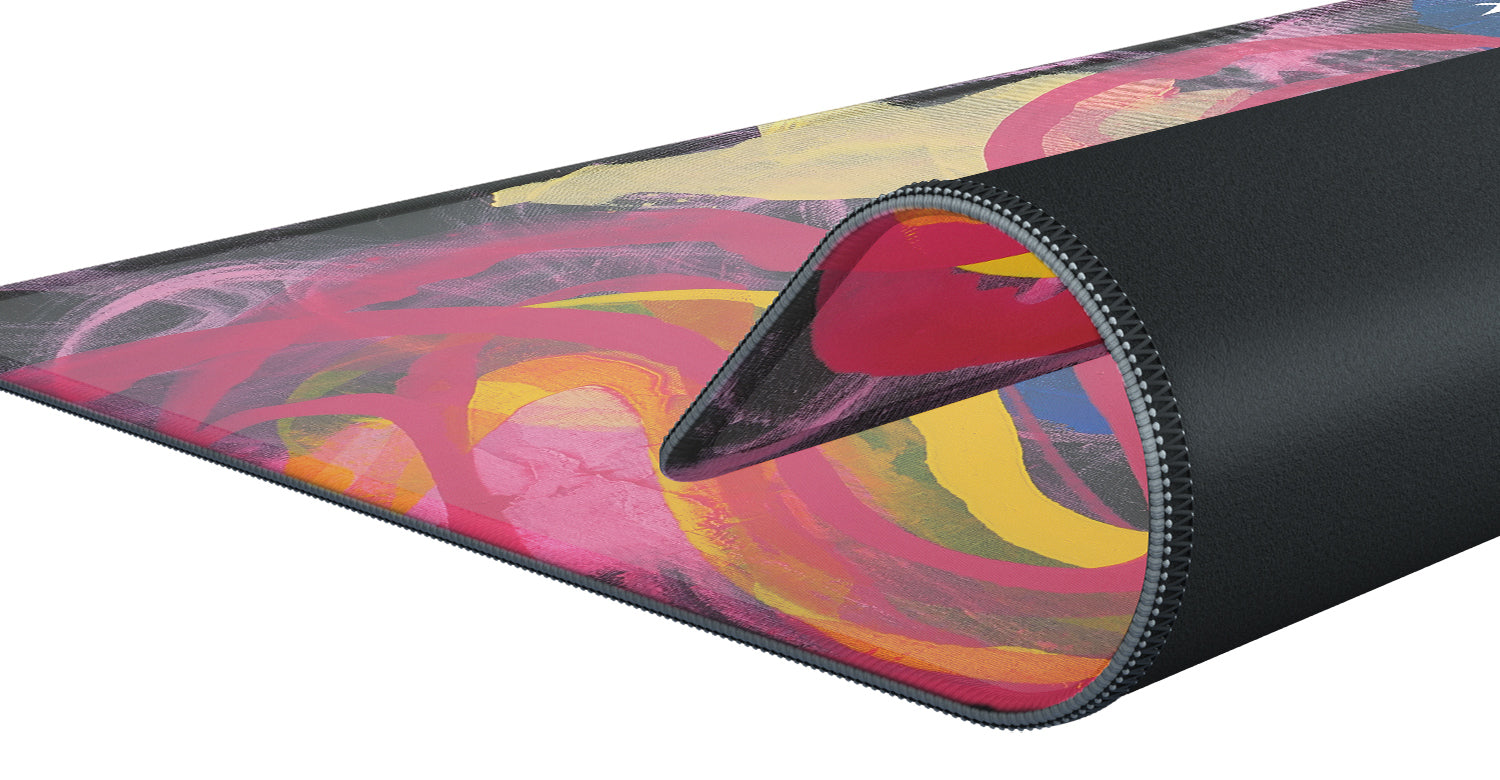 CHERRY XTRFY GP4 – Gaming-Mauspad – 460 × 400 mm, Stoff, Mehrfarbig