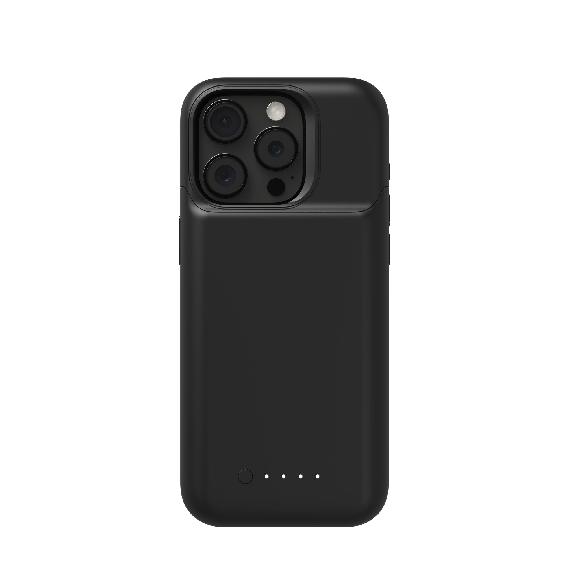 mophie Power-Case (mit Akku) – für Apple iPhone 15, Schwarz, 2400 mAh, schlagfest, kratzresistent