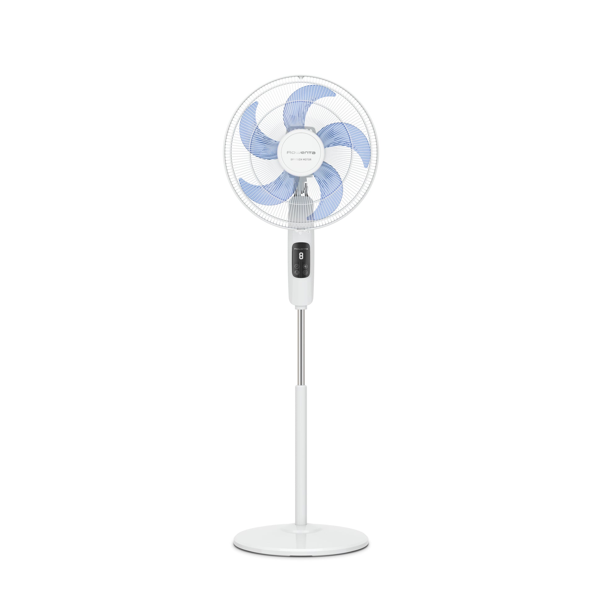 Rowenta Turbo Silence VU5450 Standventilator – 40 cm, 8 Stufen, oszillierend, Fernbedienung, 57 dB(A)