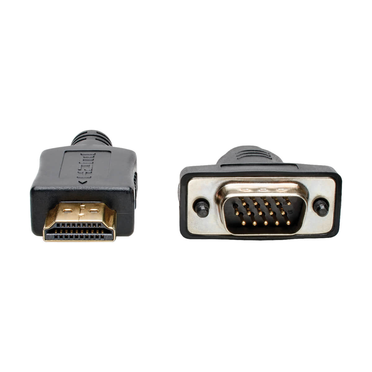Tripp Lite P566-003-VGA Adapter HDMI zu VGA – aktiv, 0,9 m, Micro-USB B, Plug & Play, schwarz