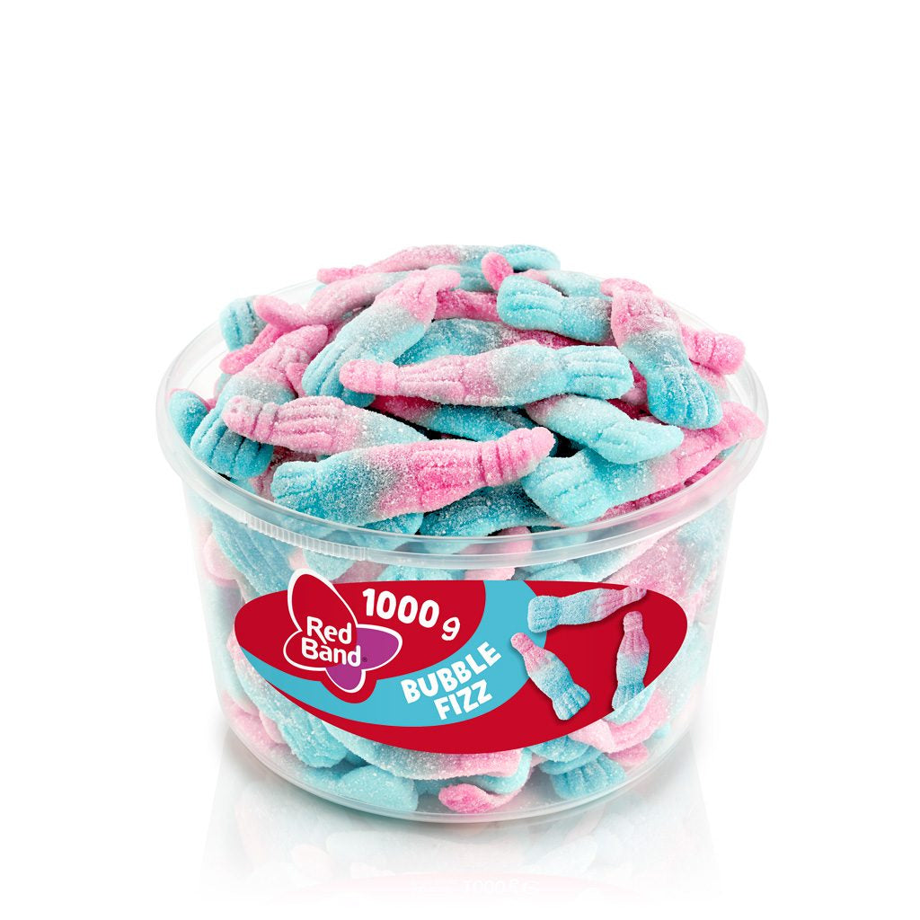Red Band Bubble Fizz Gummibonbons, glutenfrei – 1 kg