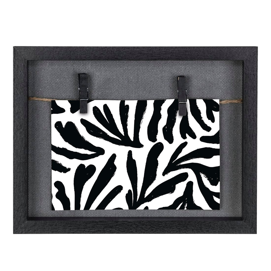 Hama Bilderrahmen – für 16,5 × 21,5 cm – MDF, schwarz