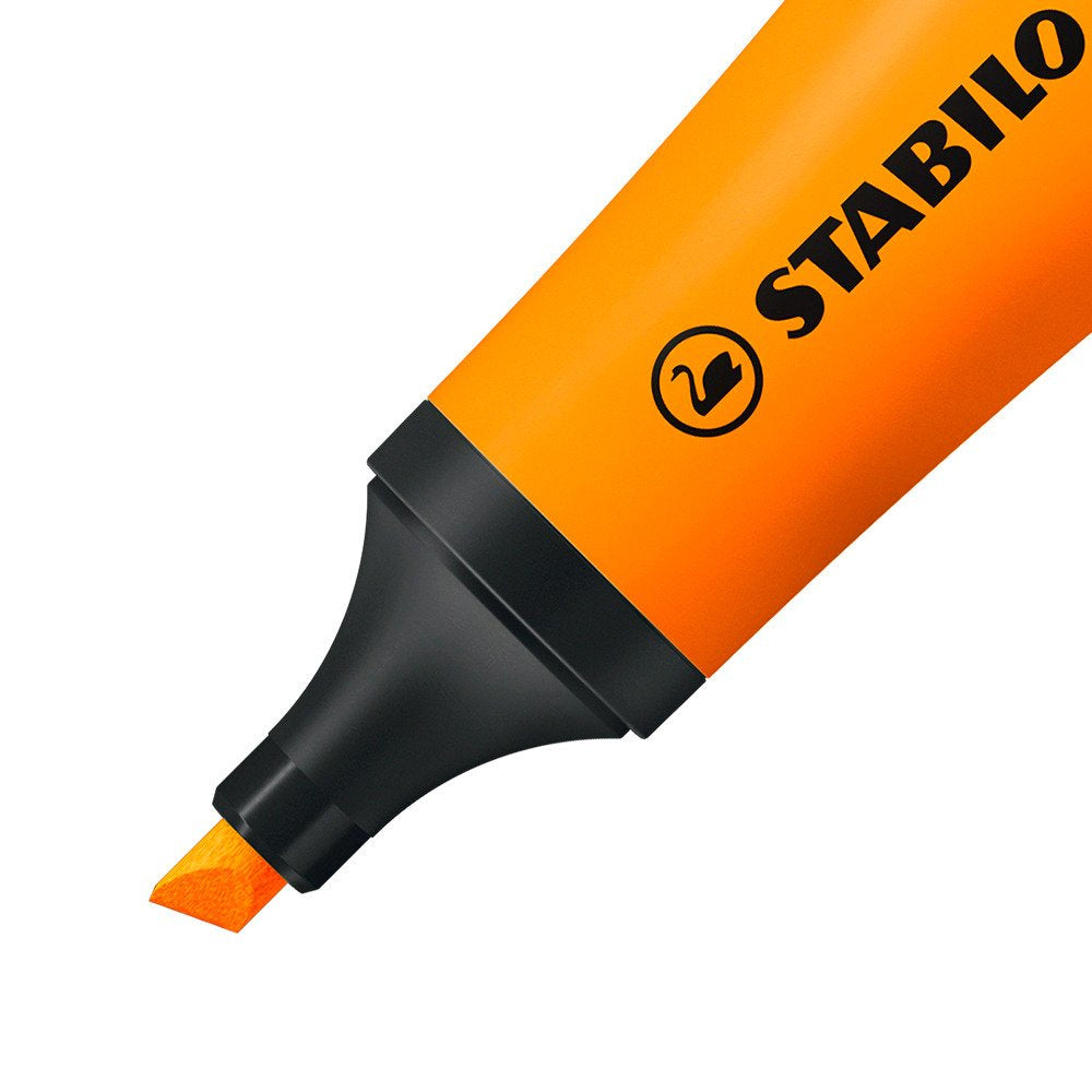 STABILO Textmarker Orange – Keilspitze, 2–5 mm