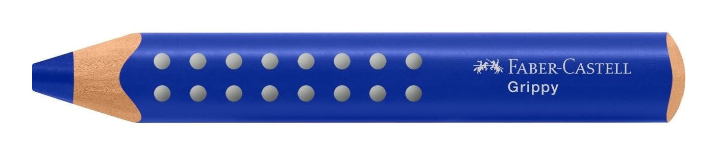 Faber-Castell Grippy Buntstift – Jumbo, Aquarell, Dreikant, Einzelstift Ozeanblau