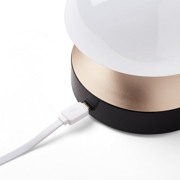 LEXON Lichtwecker Mina Sunrise LR153MD – digital – gold, Wecktöne, Schlummerfunktion