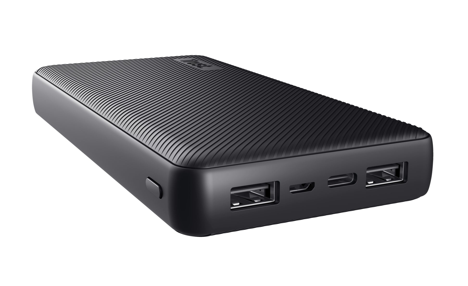 Trust Primo Powerbank 20'000 mAh – 15 W PD, 1× USB-C, 2× USB-A, schwarz
