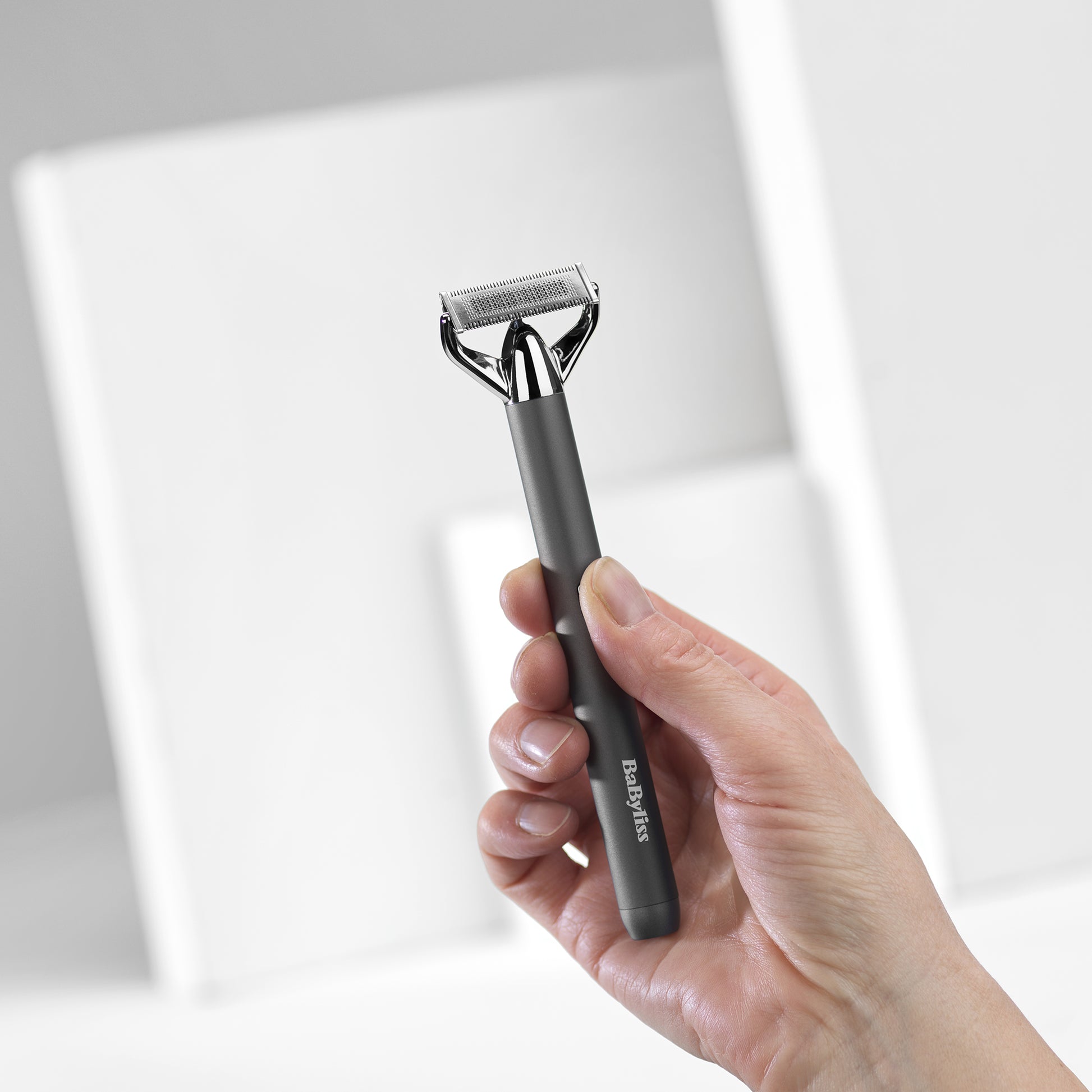 BaByliss Bartschneider OT996E – Nass & Trocken, Schnitt 0,2–5 mm, 3,9 cm Schnittbreite – Silber, Edelstahl