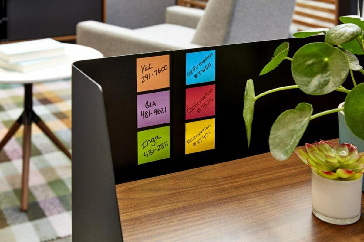 Post-it Super Sticky Z-Notes Haftnotizen – 76 × 76 mm – sortiert, Z-Faltung, 90 Blatt/Block, 16er-Pack, PEFC
