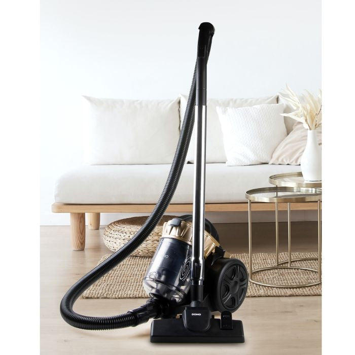 Domo Staubsauger DO7297S – 700 W, 2,5 l, Akkubetrieb