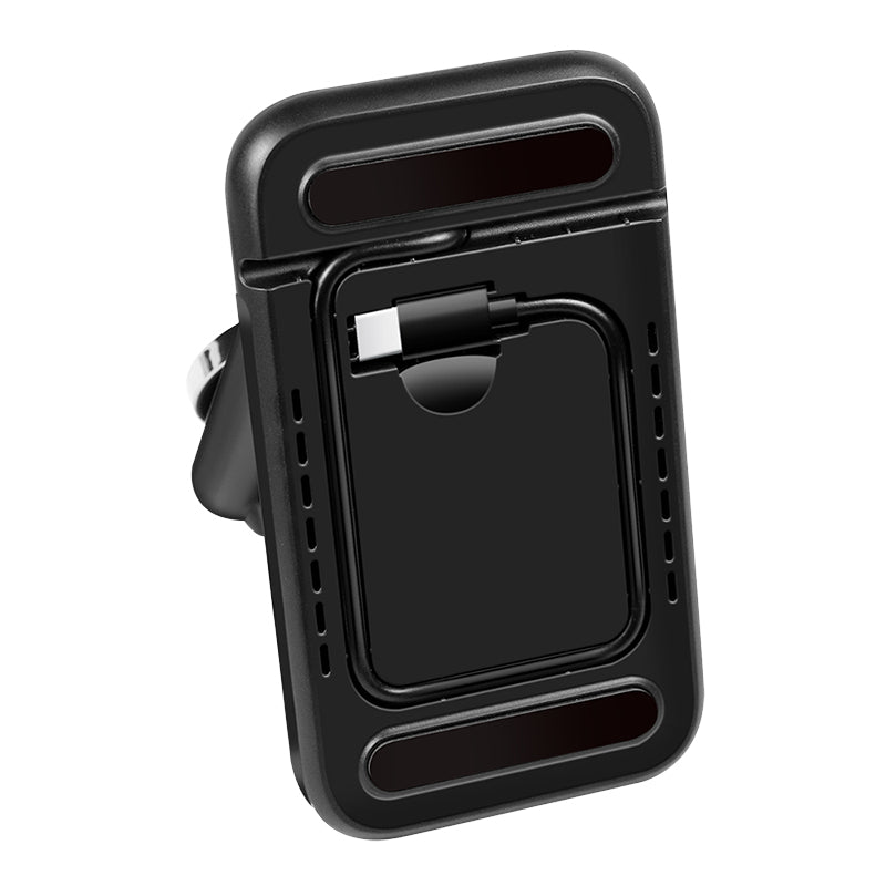 LogiLink PA0292 4-in-1 Ladeständer – MagSafe-kompatibel – 20,5 W – für iPhone/Apple Watch/AirPods – Schwarz