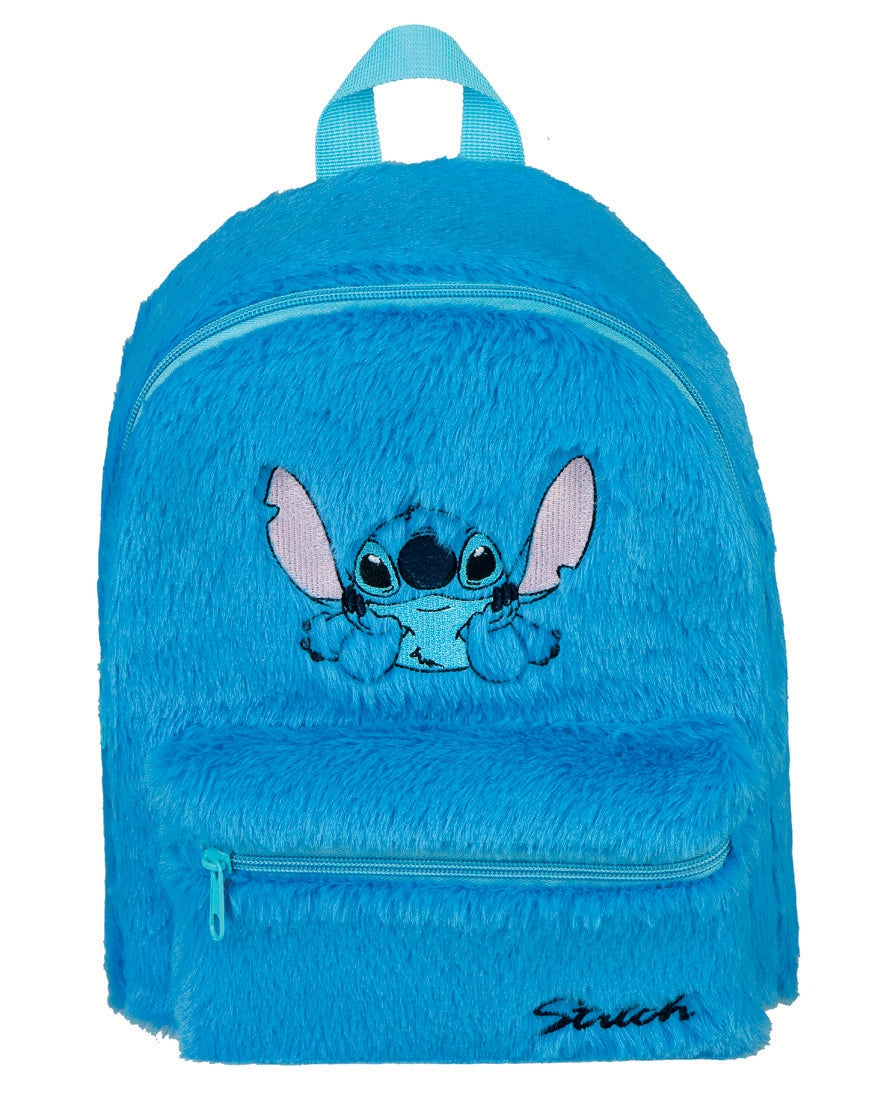 Undercover Schulrucksack, Lilo & Stitch, 27×31×5,5 cm, Plüsch