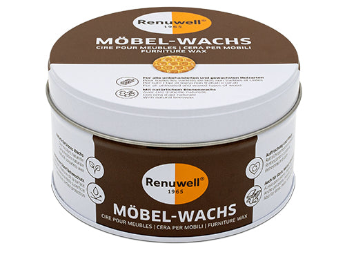 Renuwell 73009 Holz-/Möbelpflege für Möbel – Wachs – 500 ml