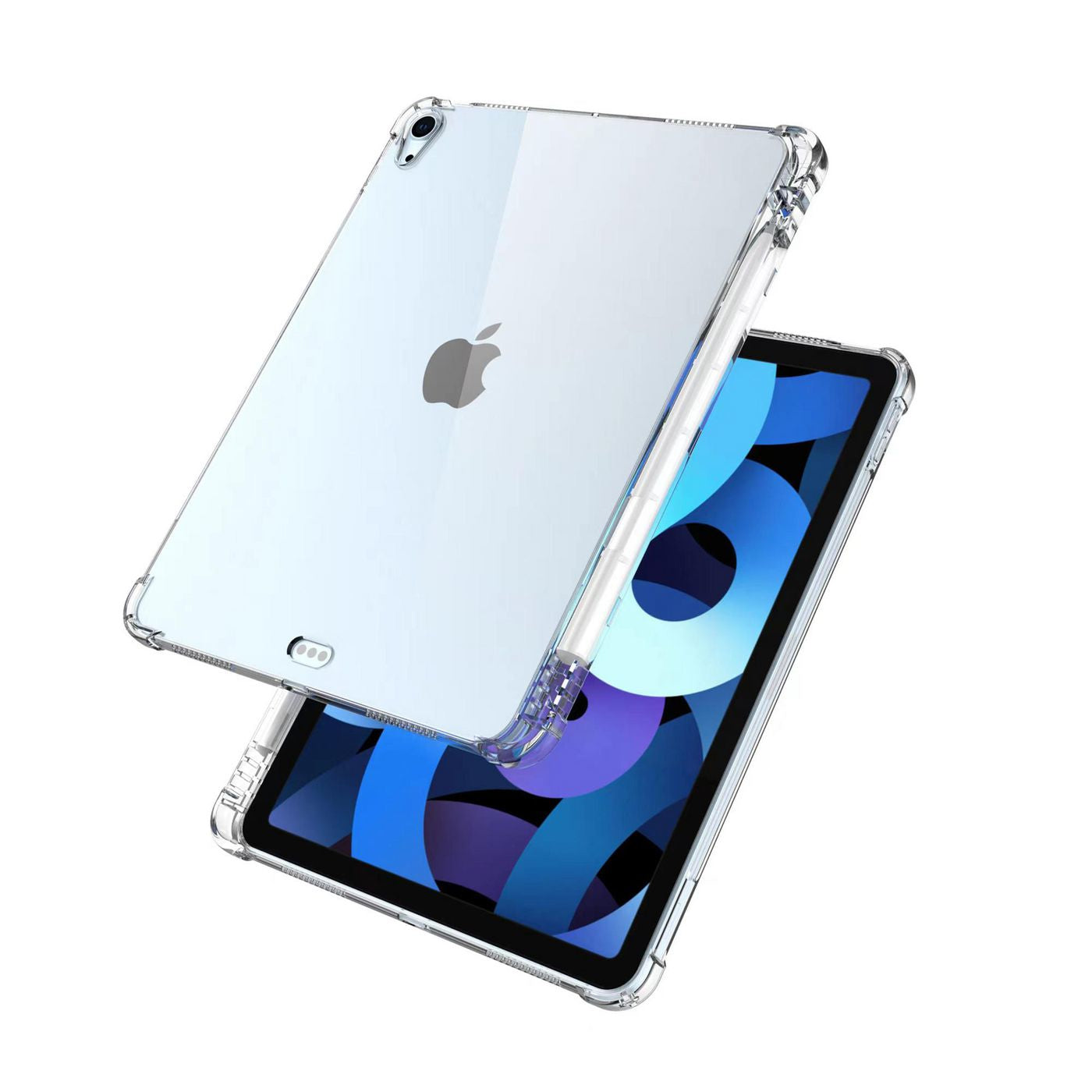 eSTUFF MEMPHIS Tablet-Hülle für iPad Air 10,9" (4.–5. Gen.) – Transparent