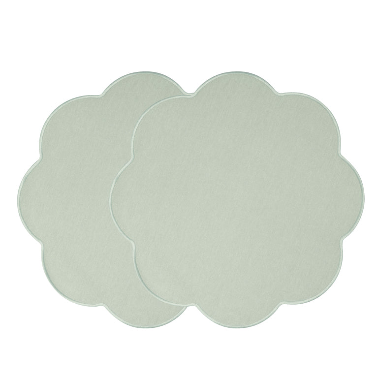 Villeroy & Boch Stoffserviette – Grün – 40 × 40 cm, Baumwolle – 2er-Set