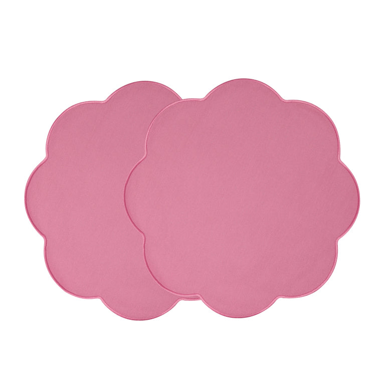 Villeroy & Boch Stoffserviette Fleur – rosa – 40 × 40 cm, Baumwolle – 2er-Set