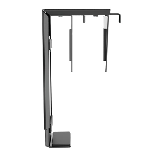Fellowes Untertisch-PC-Halterung – einstellbar 20–95 mm Breite, 166–310 mm Länge, bis 15 kg, schwarz