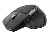 Logitech MX Master 4 für Mac – Maus – Kabellos (Bluetooth), rechts, schwarz