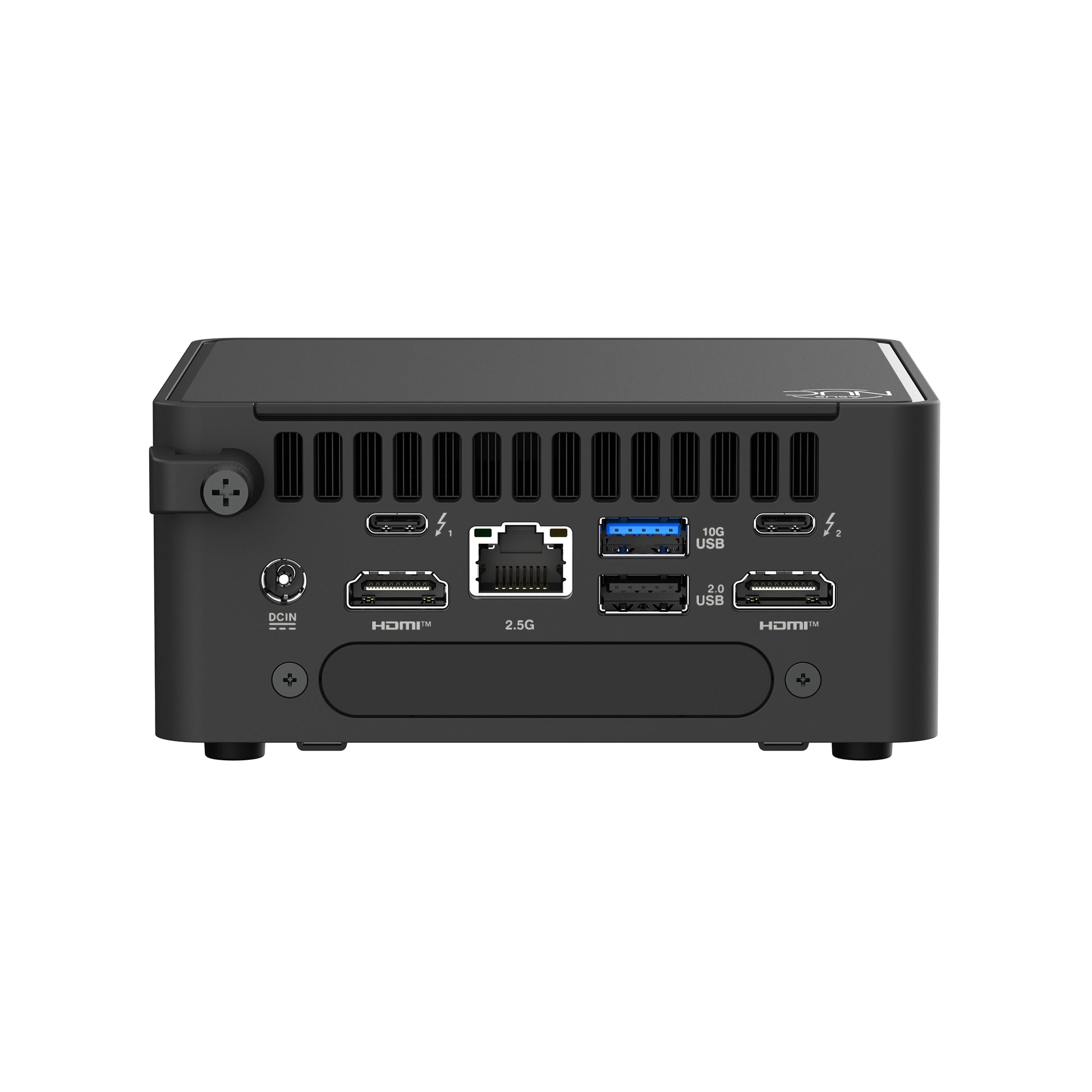 ASUS NUC 15 Pro RNUC15CRHV500002 Mini-PC Barebone – Wi‑Fi, Ethernet, Bluetooth – DC 19 V – 117 × 112 × 54 mm