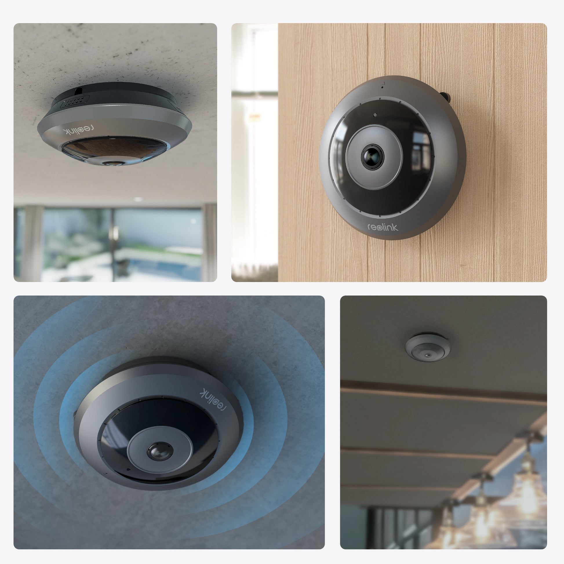 Reolink W520 Fisheye – 6,5 MP – 180° – WLAN – Indoor
