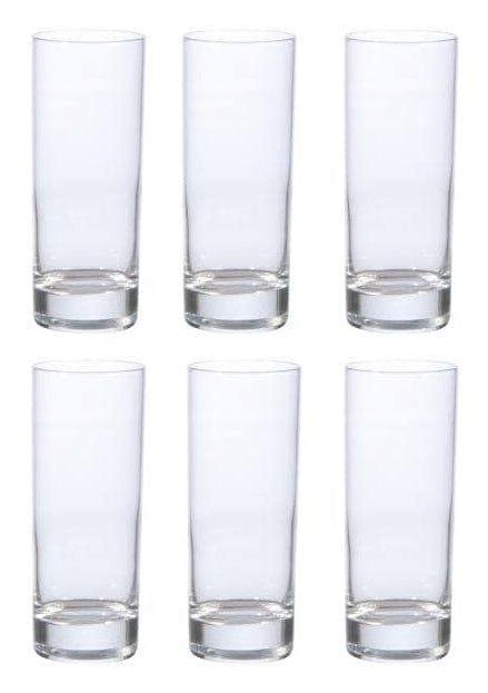 Arcoroc Trinkglas Islande – 6er Set, 330 ml, Ø 6,3 cm, Glas, Transparent, spülmaschinenfest