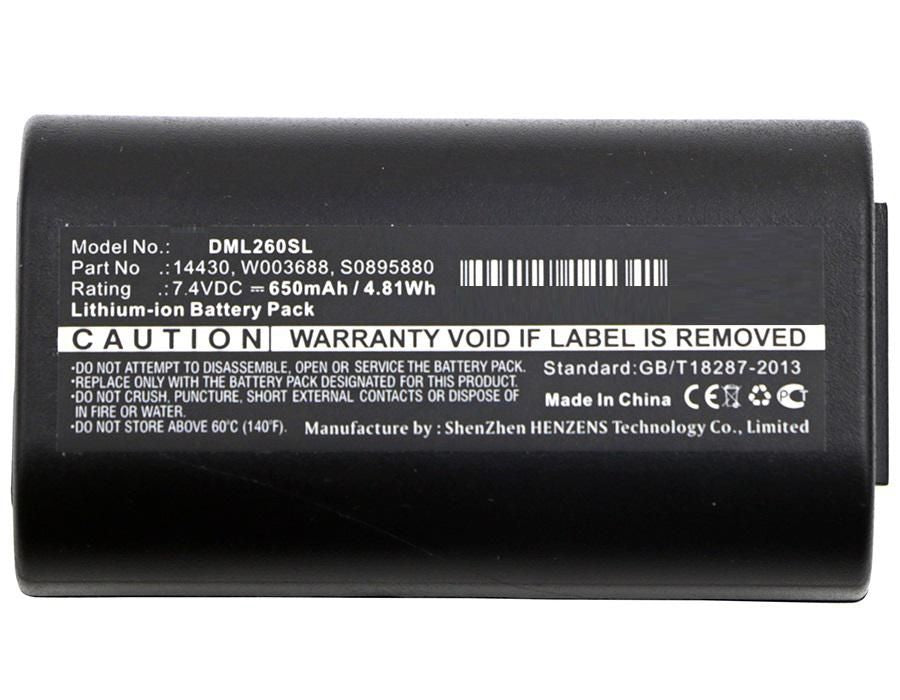 CoreParts Akku 650 mAh 7,4 V – für LabelManager 260/260P/280 und andere, S0895880