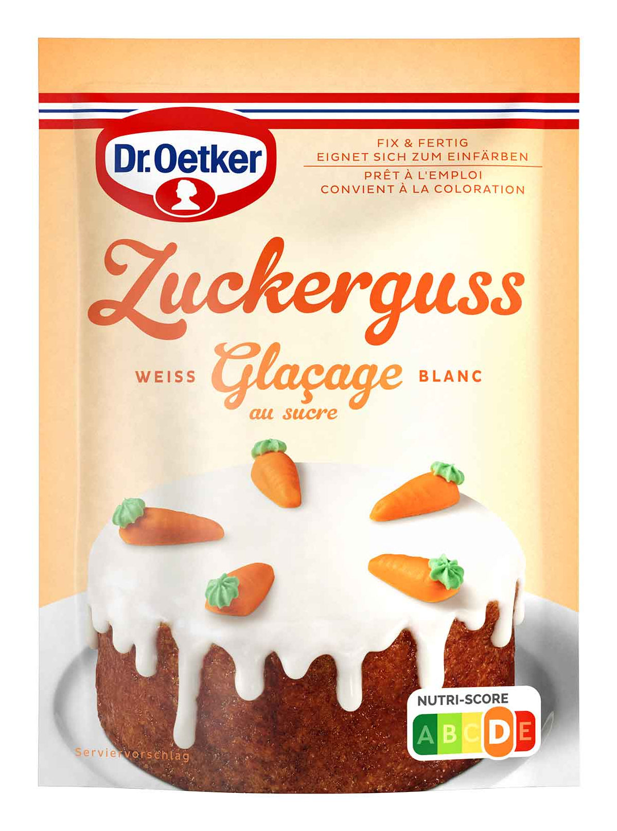 Dr. Oetker Fondantglasur Weiss – 125 g