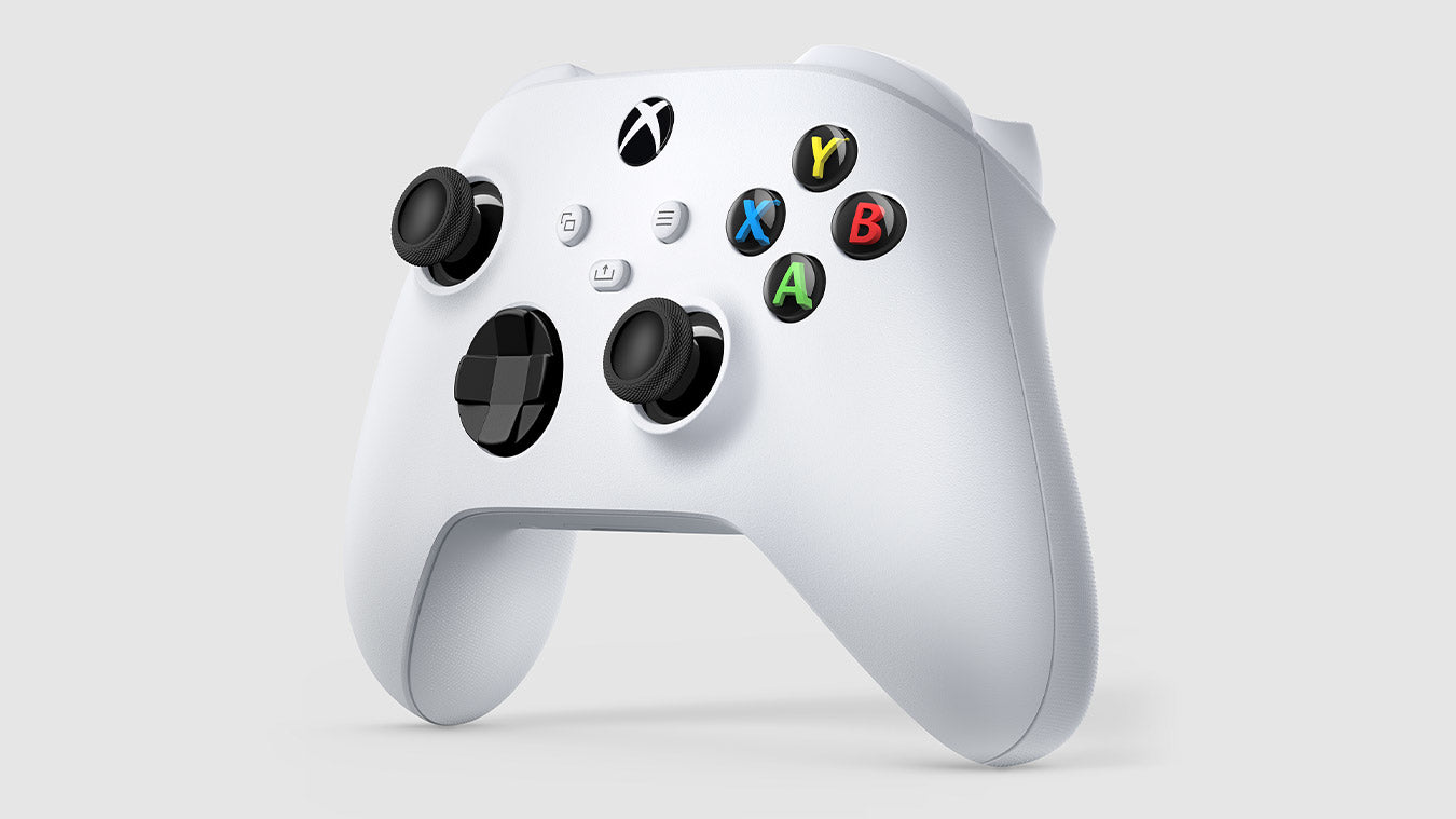 Microsoft Xbox Wireless Controller – Gamepad – USB + Bluetooth, für Xbox, PC & Mobilgeräte, Weiss