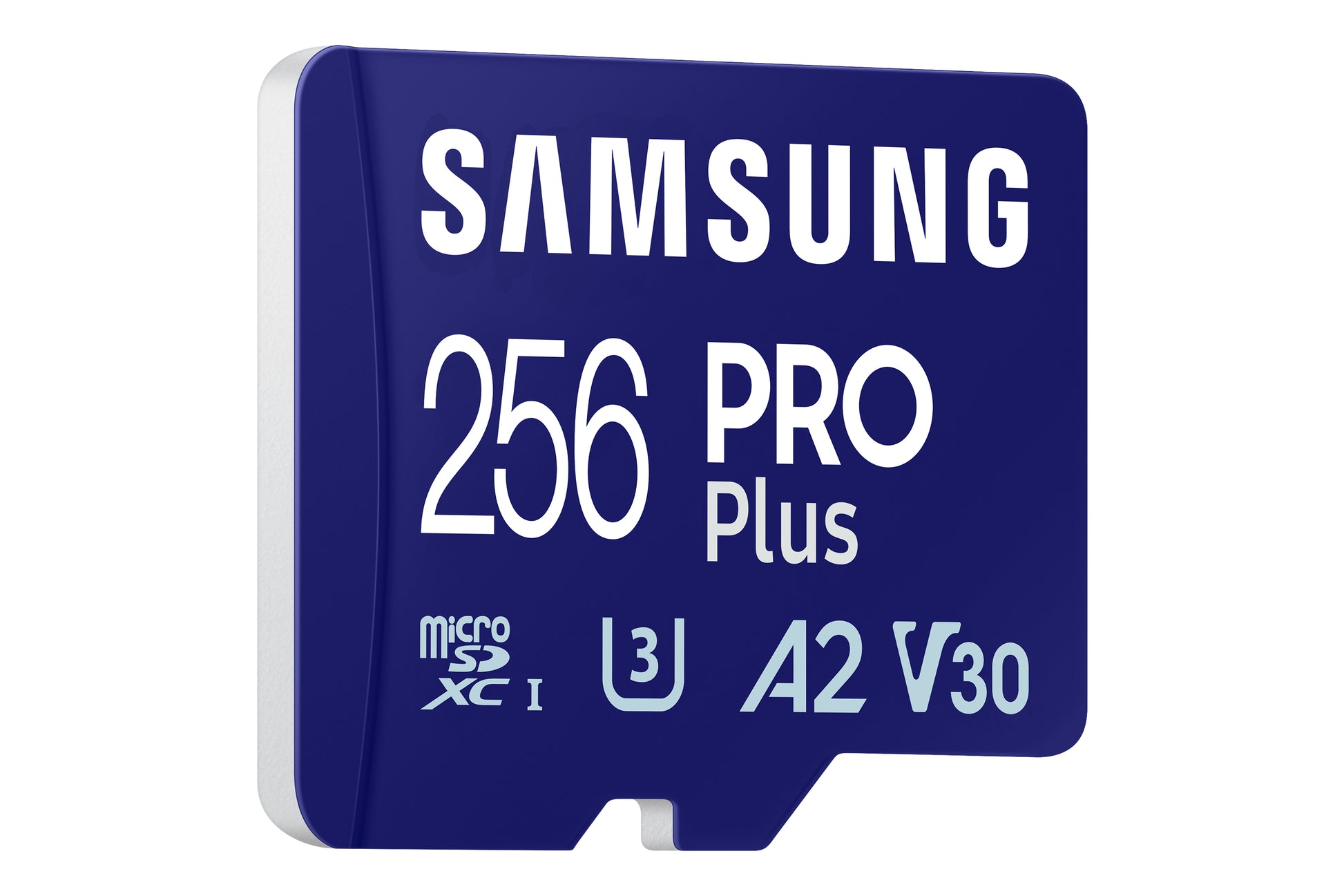 Samsung PRO Plus MB-MD256SA/EU microSDXC 256 GB – UHS-I, U3, V30, A2, 180/130 MB/s, inkl. SD-Adapter