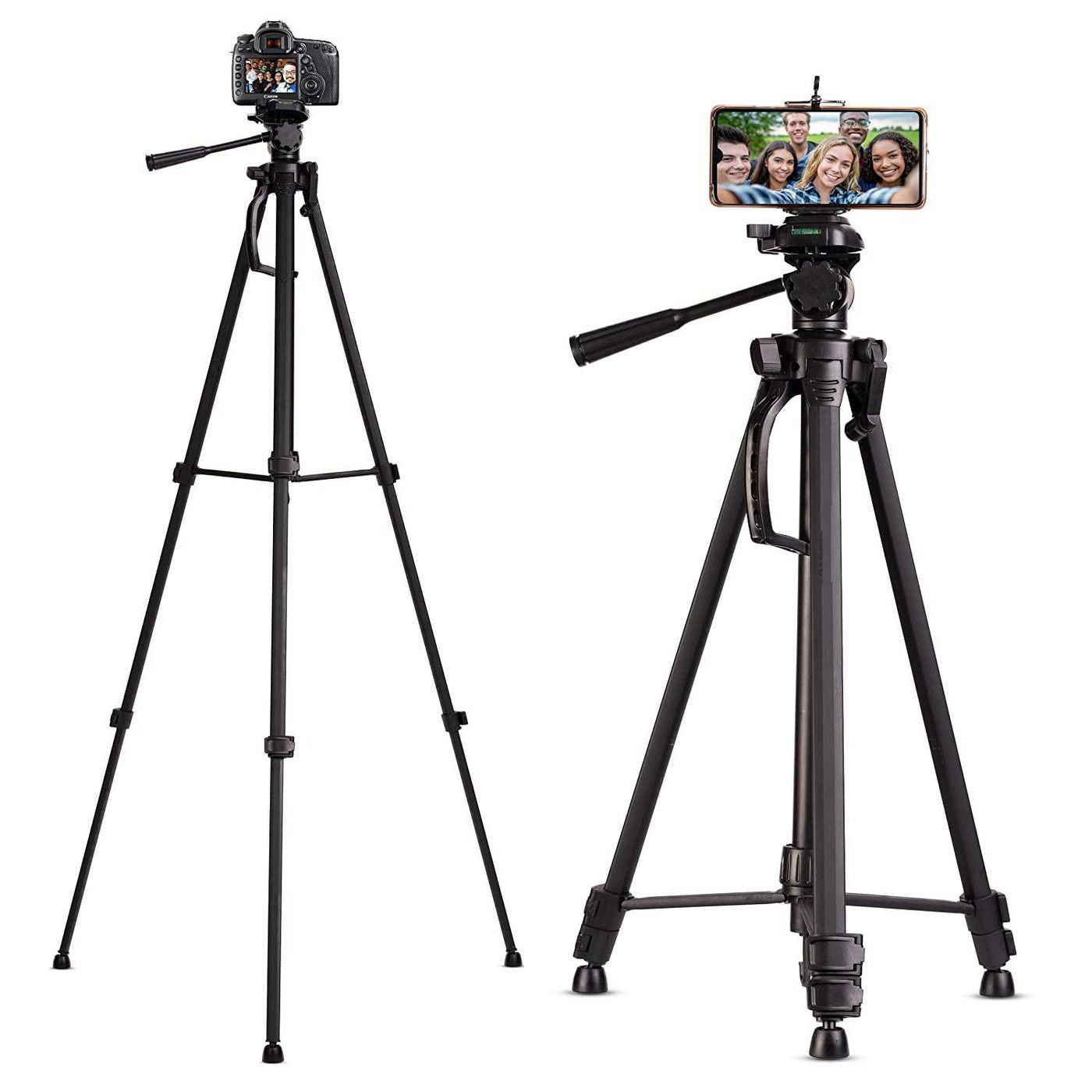 CoreParts Stativ – 51–180 cm – für Smartphones 4–7″, Kameras