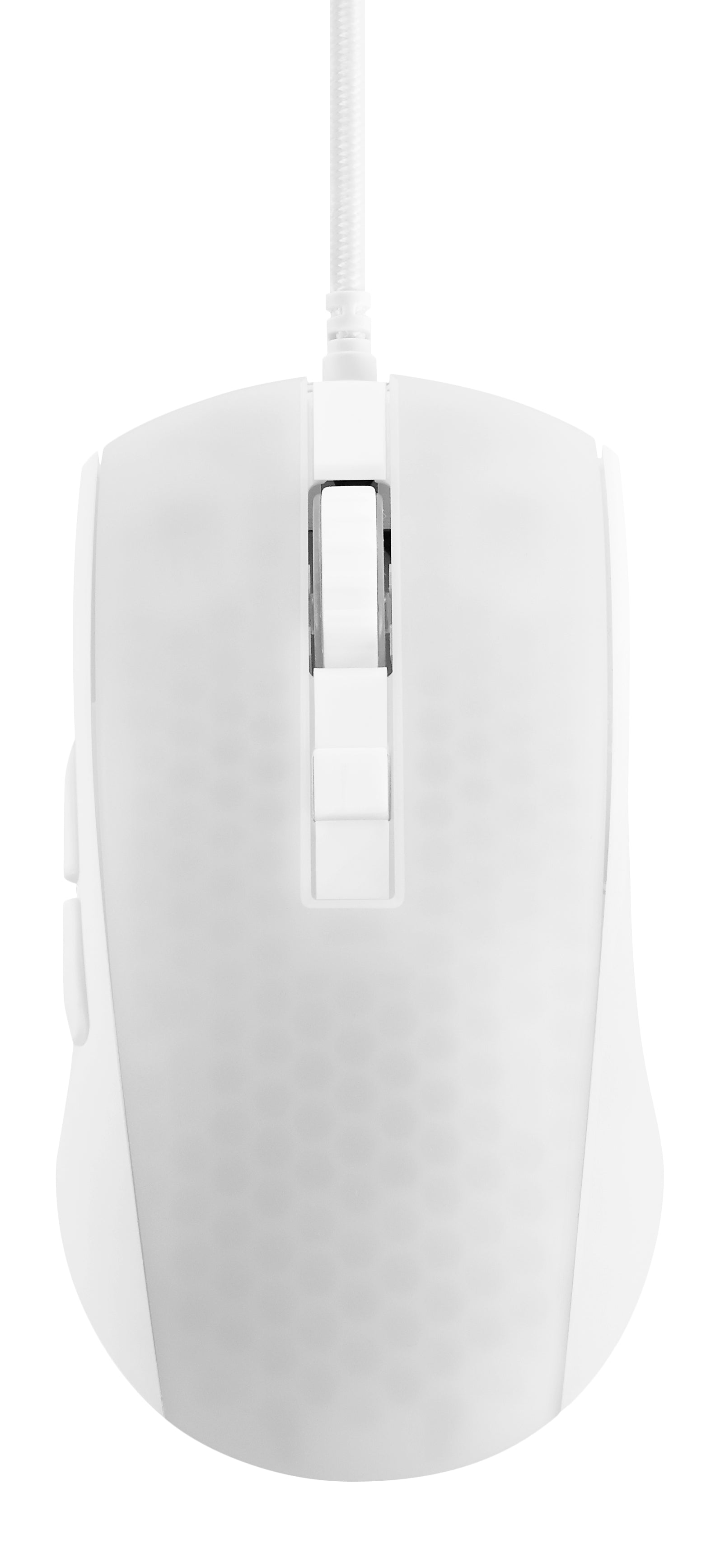 Deltaco Gaming DM310 – Gaming-Maus – Kabelgebunden (USB‑A), 6200 DPI, RGB-Beleuchtung, rechts, Weiss