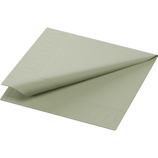 Duni Servietten – Pistazie – 24 × 24 cm, 3-lagig – 250 Stück