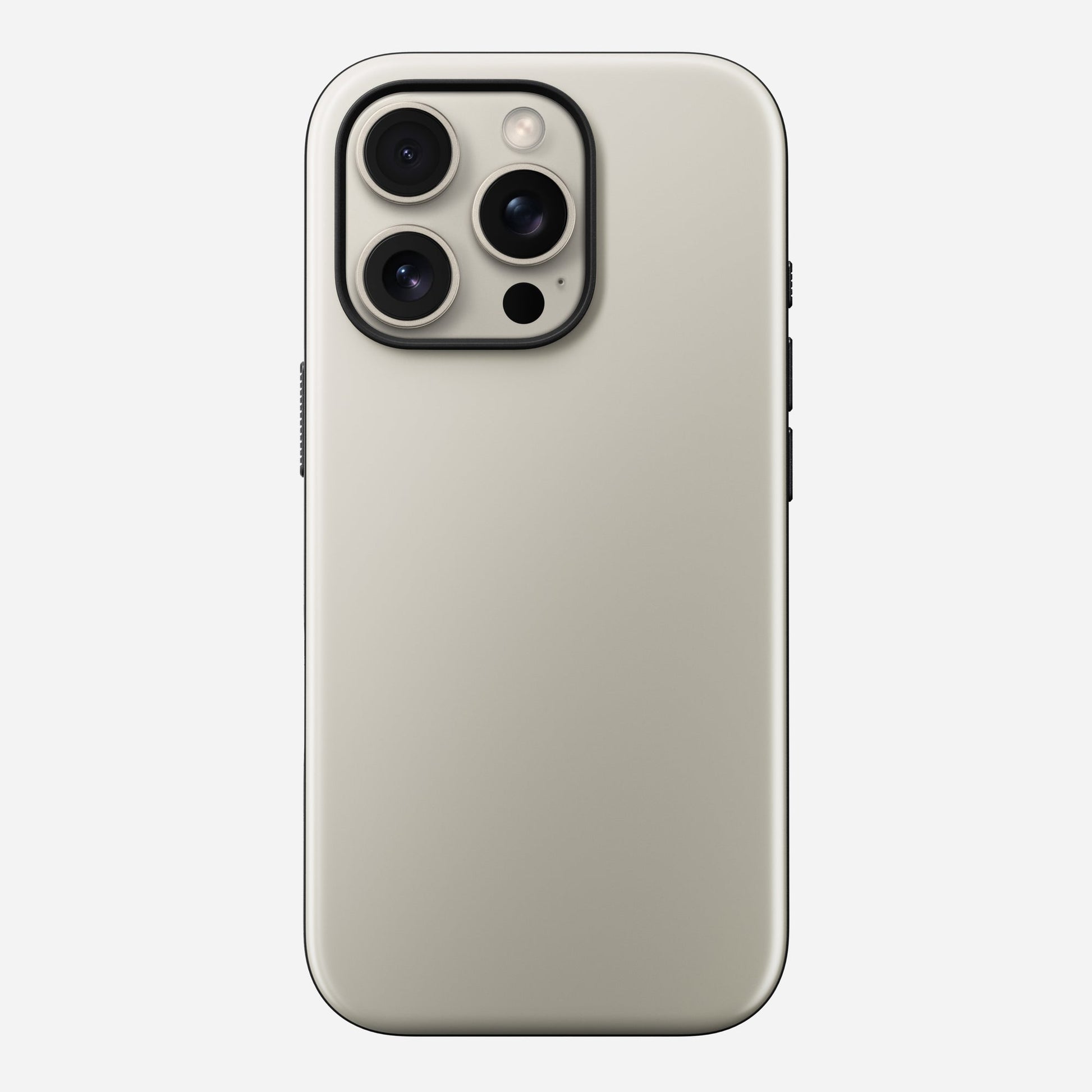 Nomad Backcover – für Apple iPhone 16 Pro – MagSafe, TPU, Steingrau, bis 2,4 m Sturzsicher
