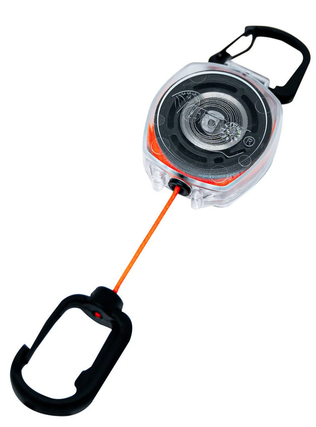 Rieffel Schlüsselanhänger Key Connect A15269 – Ausziehbar 60 cm, Karabiner, Nylon/Kunststoff, 12er-Pack