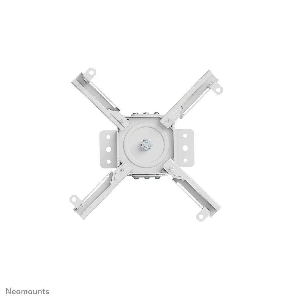 Neomounts CL25-550WH1 – Beamer-Deckenhalterung, H 74,5–114,5 cm, 35 kg, schwenk-/neigbar, 360°, weiss