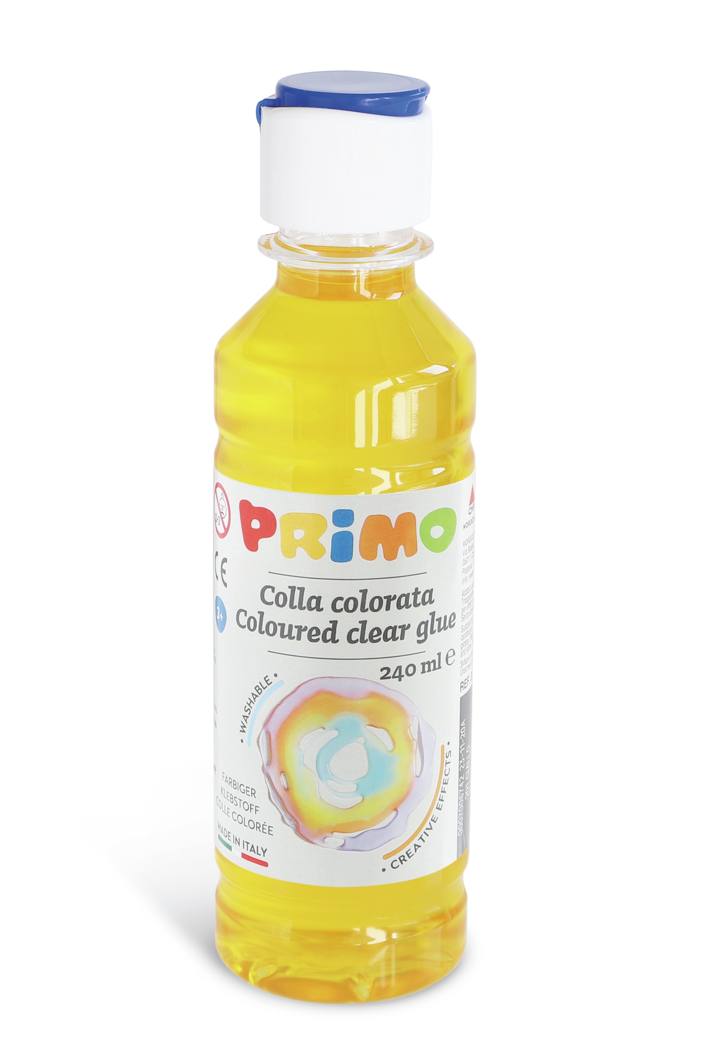 Primo Wasserklebstoff – 240 ml, gelb