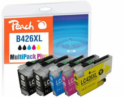 Peach Tintenpatronen-Multipack Brother LC-426XL, magenta, XL, kompatibel – für Brother MFC-J 4540 und andere