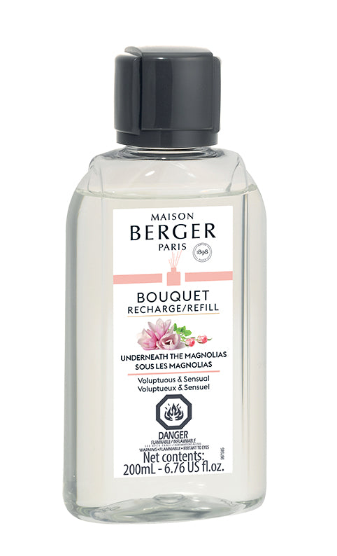 Maison Berger Paris Nachfüllung für Duftstäbchen, Sous les Magnolias, 200 ml